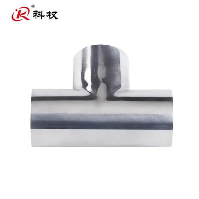 科权316卫生级焊接三通不锈钢等径T型管接头内外抛光镜面管件
