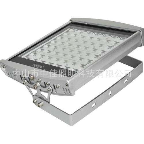 LED投光灯外壳 户外平板隧道灯56W84W98W户外隧道投光灯外壳套件