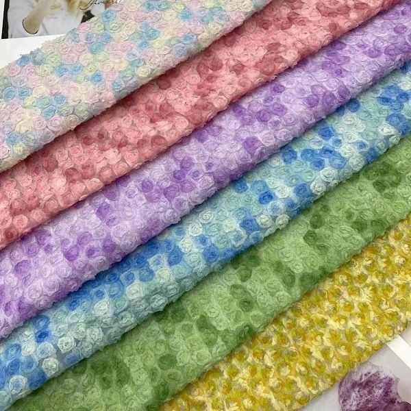 厂家直销 新款高档立体朵朵玫瑰钩花绣花 蕾丝花边面料 刺绣布料,居家布艺,花边,淘宝优惠券,粉丝福利购,淘宝优惠卷