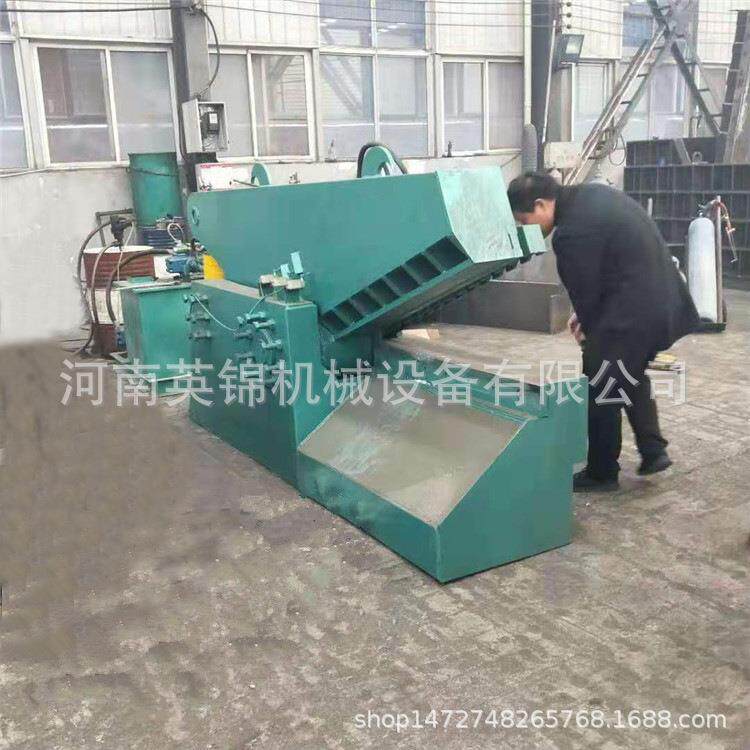 液压剪板机 120吨废钢板汽车架子剪切机 鳄鱼式废旧钢材剪断机