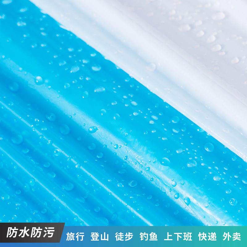 一次性雨衣加肥加大成人雨裤鞋套加厚长款全身防暴雨便携卡片雨披