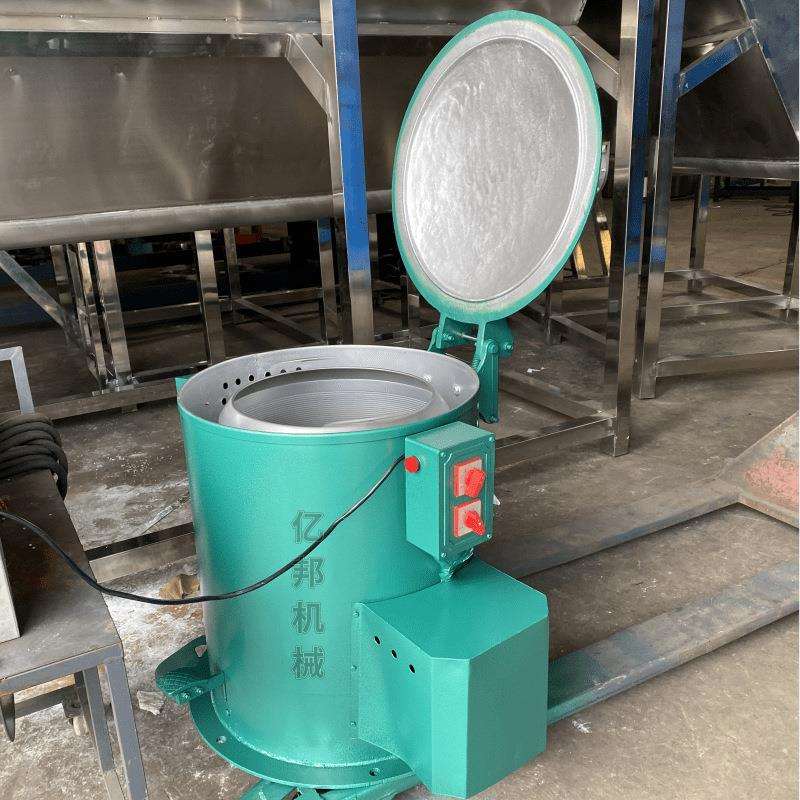 五金件脱油机塑料烘干脱水机铁渣铝屑铜渣甩干机弹簧纽扣过滤式
