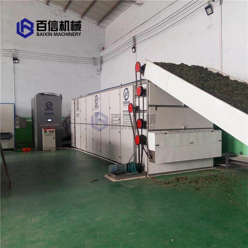 秋葵烘干机网带连续式黄秋葵干燥机多层秋葵果蔬烘干设备