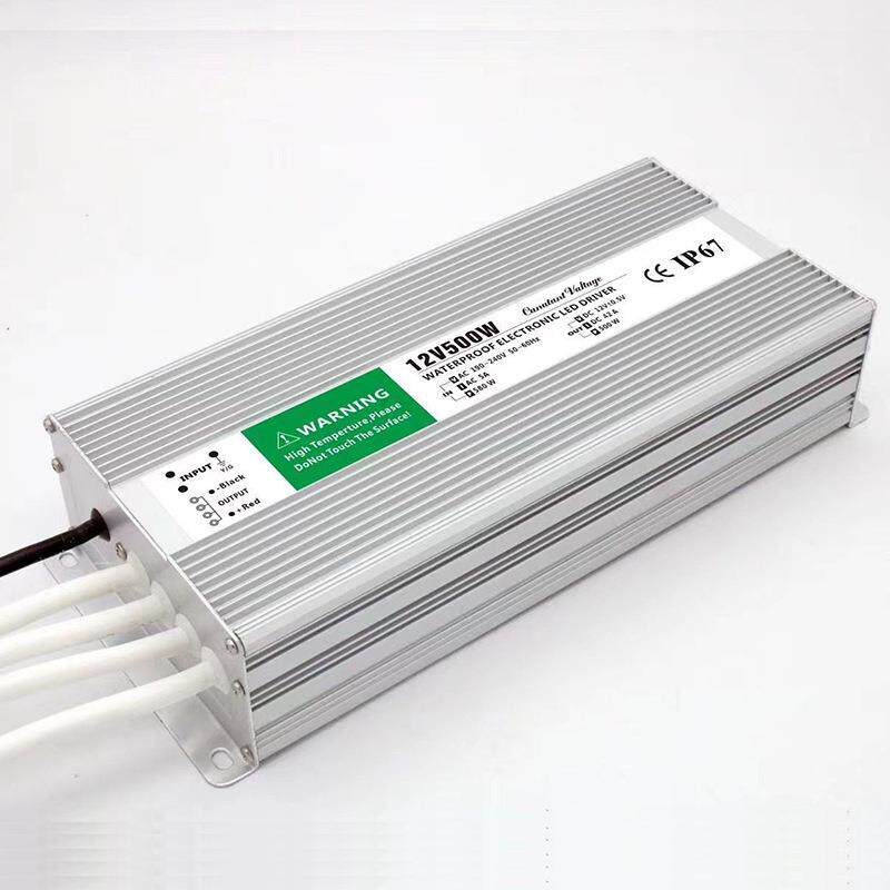 12V18V20V24V500W防水电源IP67防水开关电源12V500W防水110V输入