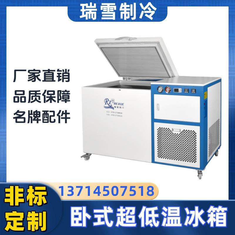 瑞雪 深冷处理设备超低温冰柜 零下80度立式工业冰箱 数显温控