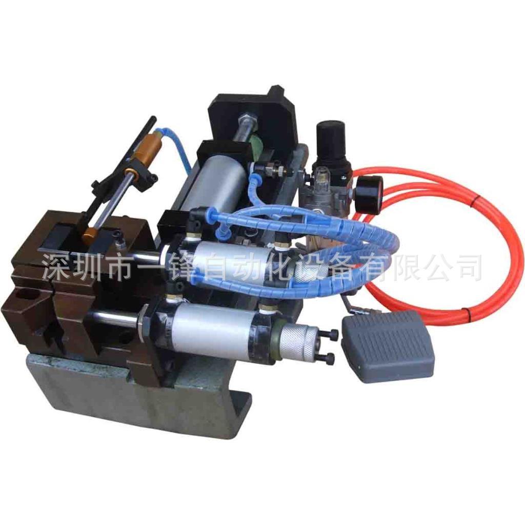 深圳直销气动脱皮机钢丝绳剥皮机 305、310、315剥外皮机 半自动