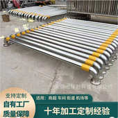 304不锈钢U型M型防撞护栏停车位阻车器防撞杆挡车杆防撞护角