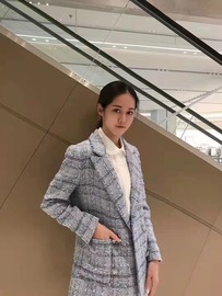 慕诗moiselle2022春夏小香款外套翻领长袖修身西装