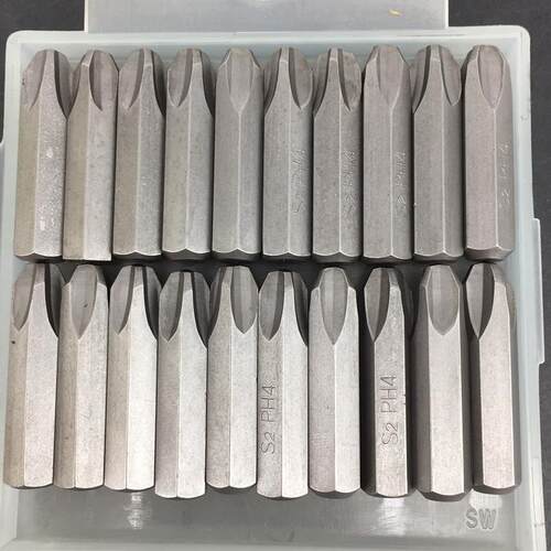 新款十字批头8MM系列十字形冲击批头PH4*36*S8螺丝批咀S2钢可