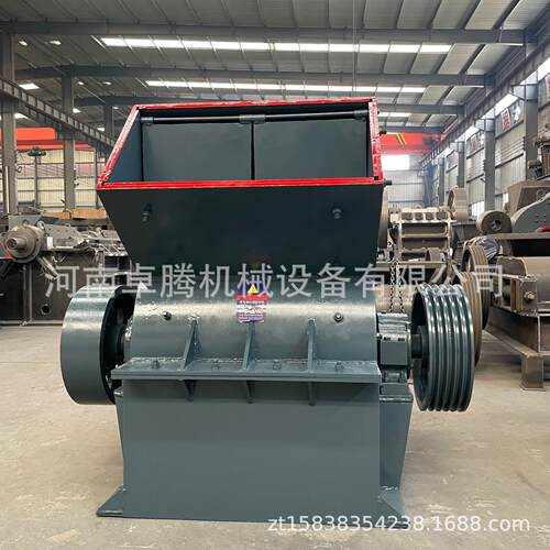 热销中小型电动锤式破碎机岩石玻璃锤式制砂机20t/h混凝土制砂机