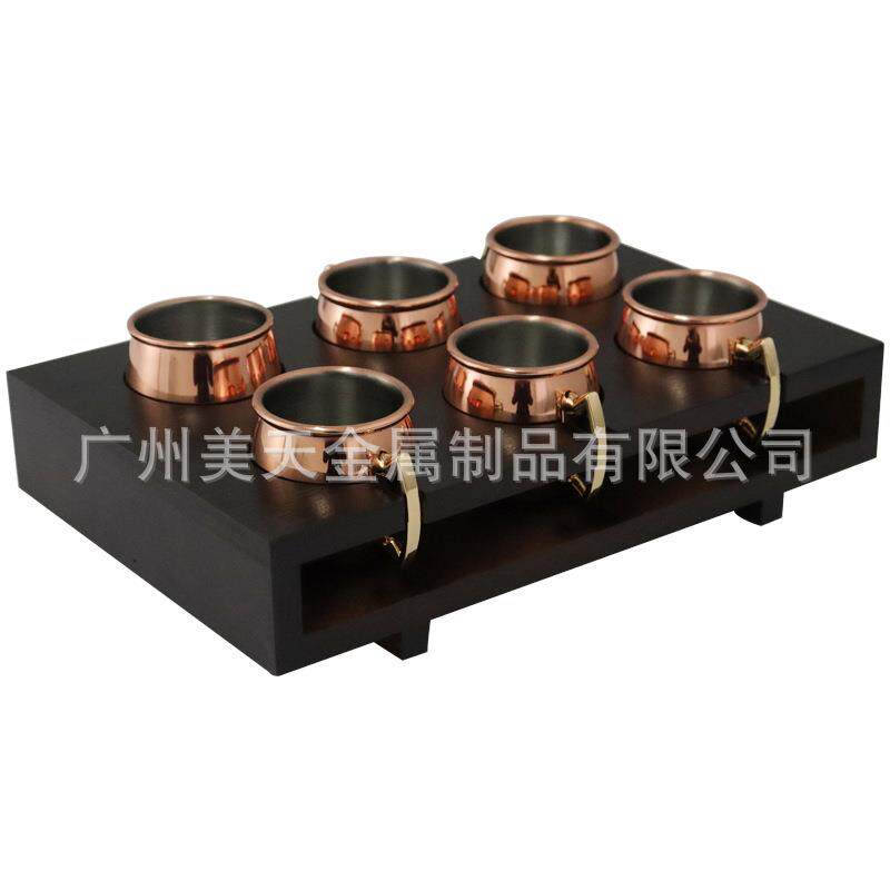 2oz小酒杯套装 酒吧60ml迷你锤点鼓形杯架子套件烈酒杯骡子杯外贸