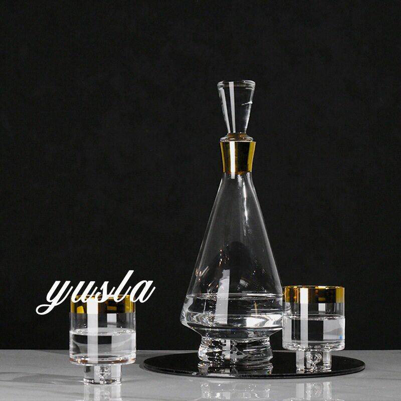 简约轻奢客厅茶几吧台红酒具酒壶酒杯饭厅柜子电视柜摆件软装饰品
