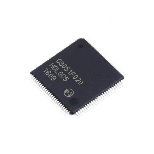 贴片 C8051F020-GQR TQFP-100 64KB ISP 闪存微控制器芯片