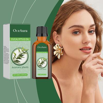 OCEAURA Eucalyptus Body Oil - Gently moisturizes, nourishes,