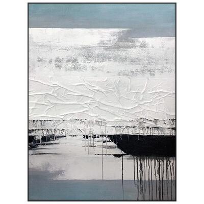 绘油画《陌染玄关抽象》挂画客手HY-SS-41装饰厅画大尺寸现代简约