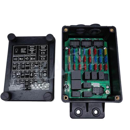 挖机EC200D/210D/220D/00D/80D/480D保险丝盒总成VOE14726295