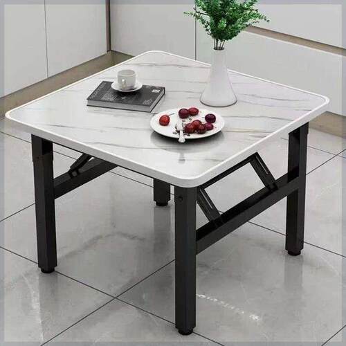 家用矮桌可折叠吃饭小桌子正方形摆摊桌子简易出租屋桌小孩书桌