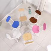 折叠桌椅家用餐椅凳子靠背椅培训椅学生宿舍椅简约电脑椅折叠圆凳