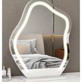 灯台式 轻云朵灯镜子厂家直销奢梳妆台带化妆镜led梳妆镜镜智能灯