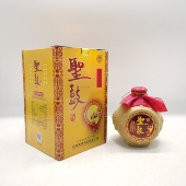 湖南高度白酒 湘泉酒业圣鼓2014年52度500ml 1瓶浓香型 陈年老酒