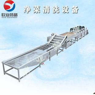 鲤鱼清洗机 毛流清洗水线 大型了猴清KUE洗机 预制菜加知豆工设备