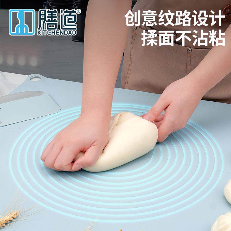 新款直销硅胶揉面垫擀面垫子家用馒头包子加厚食品级面板案板面垫