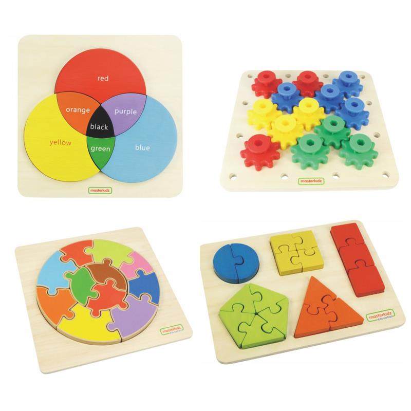 早教齿轮游戏板三原色彩混色拼接学习板儿童益智手工立体拼图教具,玩具/童车/益智/积木/模型,儿童桌面游戏类,淘宝优惠券,粉丝福利购,淘宝优惠卷
