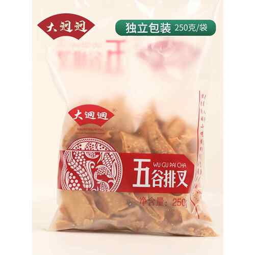 甜口五谷排叉麻叶子老北京特产酥脆小吃零食油炸大迥迥炸排叉
