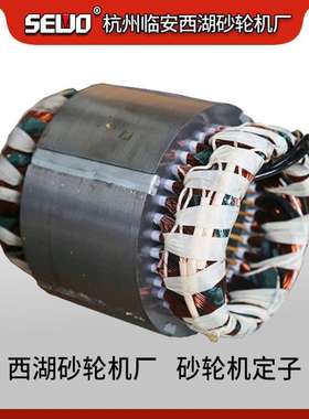 杭州SEWO西湖砂轮机原厂砂轮机电机定子铜线线圈足功率电动机配件
