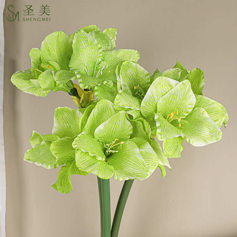 仿真君子兰大号孤挺花插花用品仿真兰花厂家批发家居装饰厂家直销