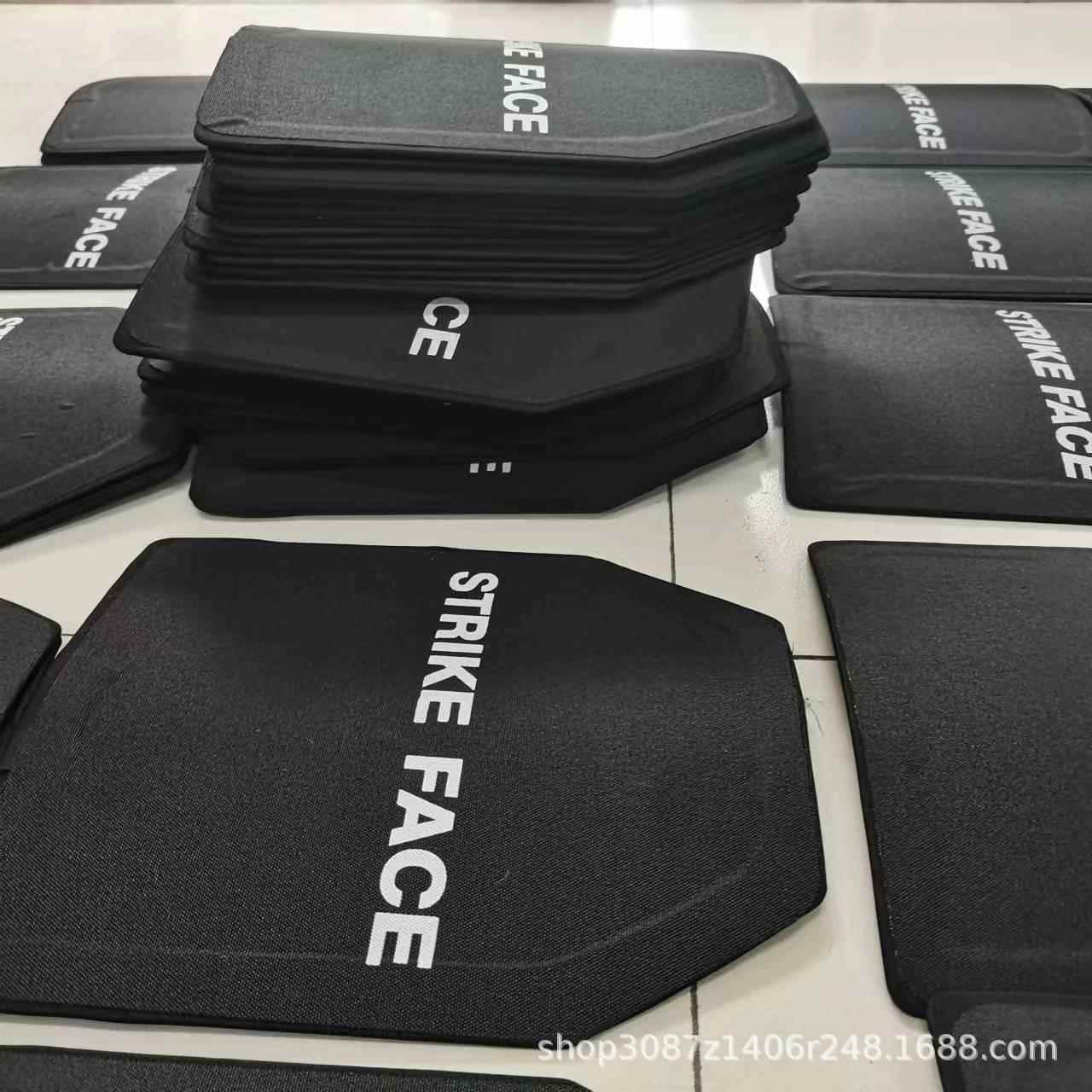 零售防弹钢板插板激光切割250*300防护插板GA3-6级防弹衣插板