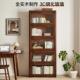 实木书志柜储书一体自由组合柜KLU桌子客厅翻门玻璃杂柜书房置物
