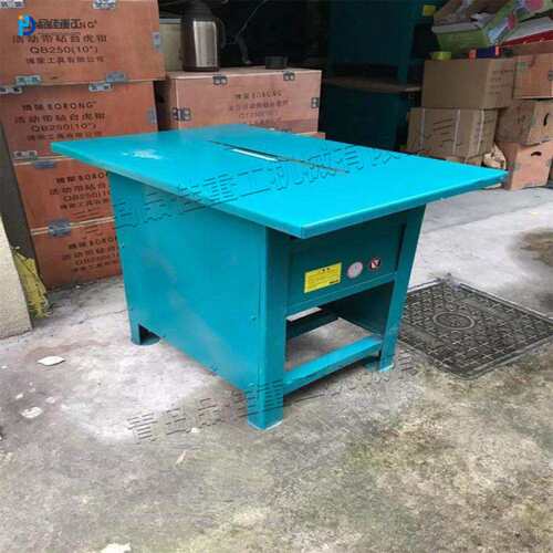 重型加厚4KW木工开料机 450型封闭木工截锯机 实木圆木切割机