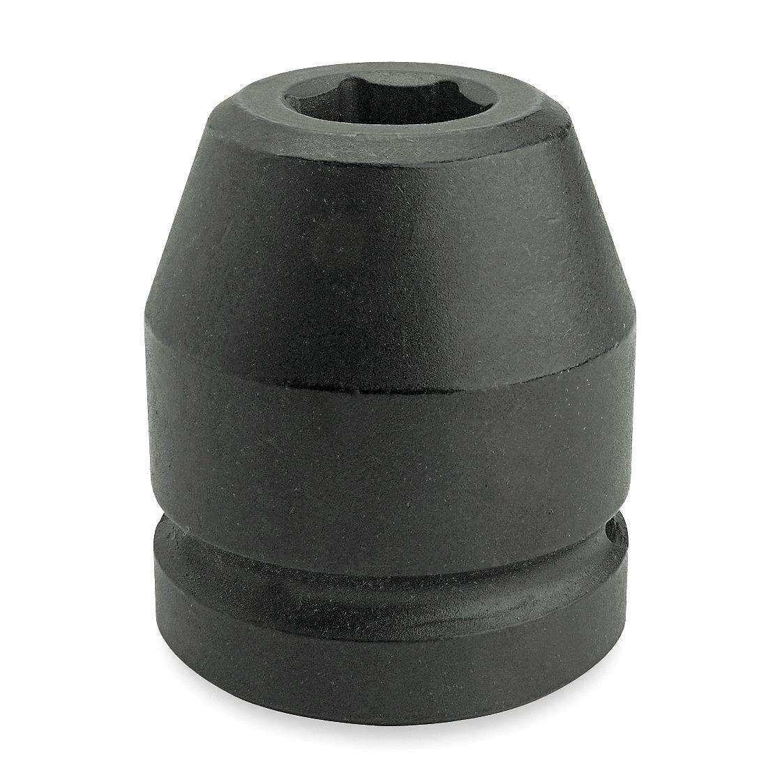 1寸方口25mm系列公制六角冲击套筒六角尺寸52mmJ10052M