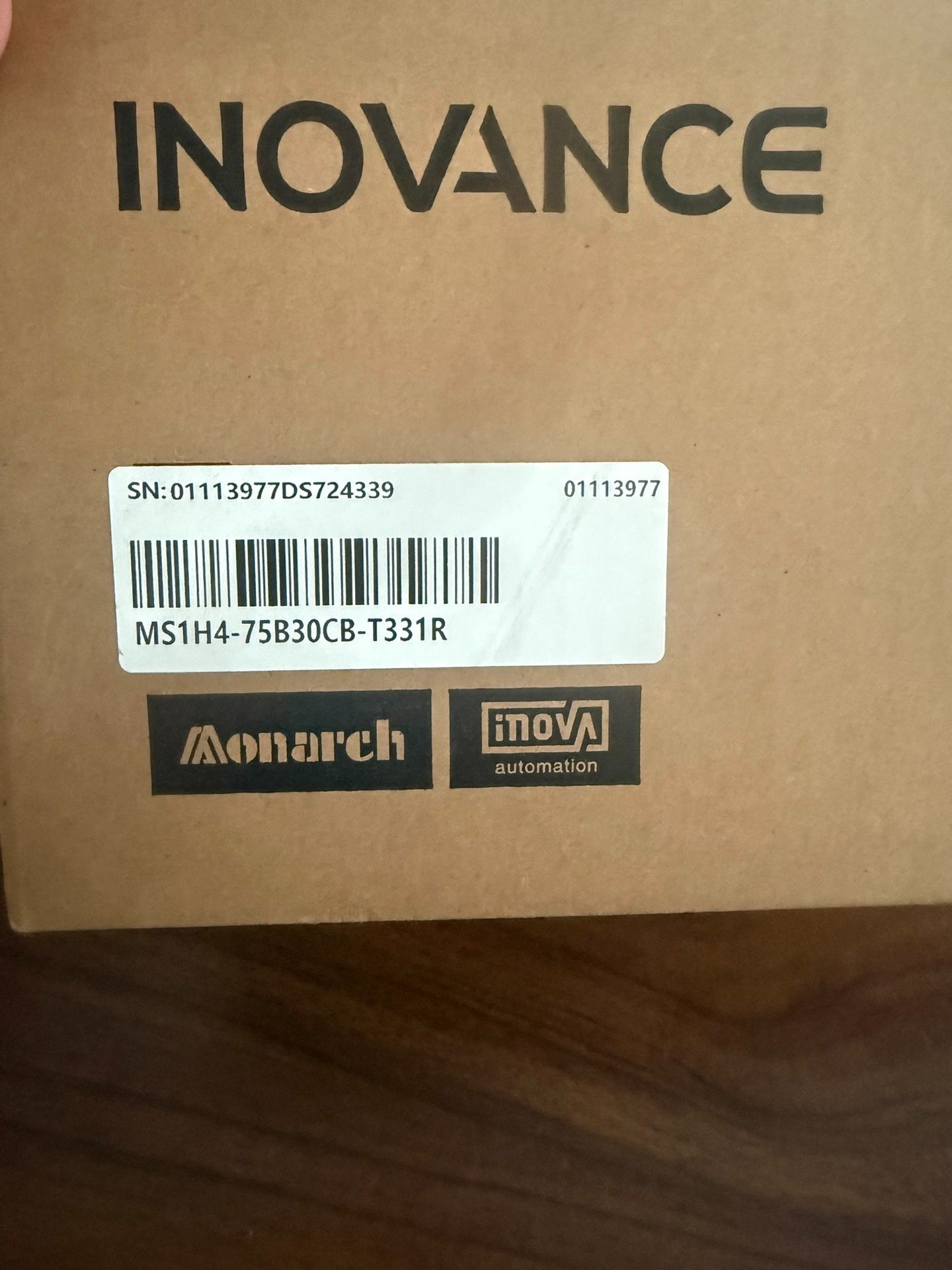 汇川电机MS1H4-75B30CB-T331R  全新原装正