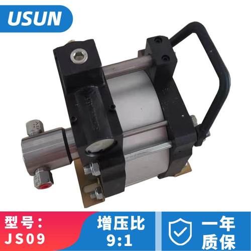 高压液体升压泵100MPAJS09气动气动油压增压器软管阀门测试