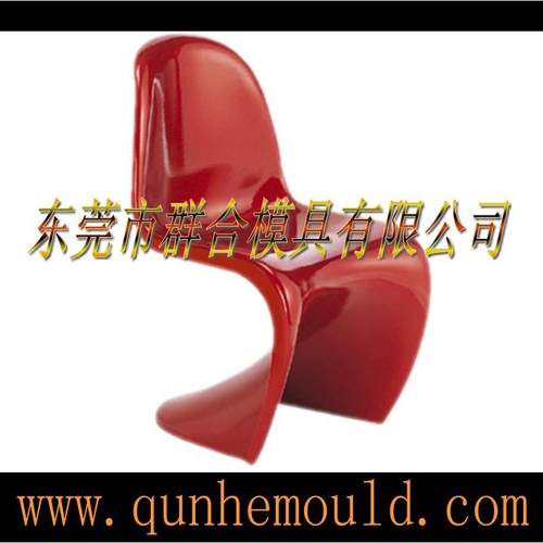 厂家加工制造塑料椅子靠背 餐椅 酒巴椅模具 设计生产开发模具