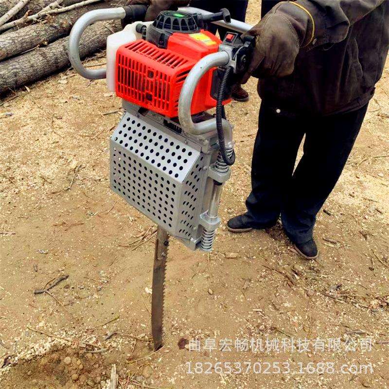 手提式移树机大马力锯齿式铲树机汽油镐铲式移树挖树带土球移机