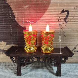 上坟用的灯15上坟灯拜祭祖先元宵节正月十五送灯电子蜡腊烛竹主