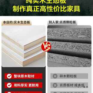 用全实木衣FPA柜家卧室用推拉门儿童收纳子出租房简易储物定制柜