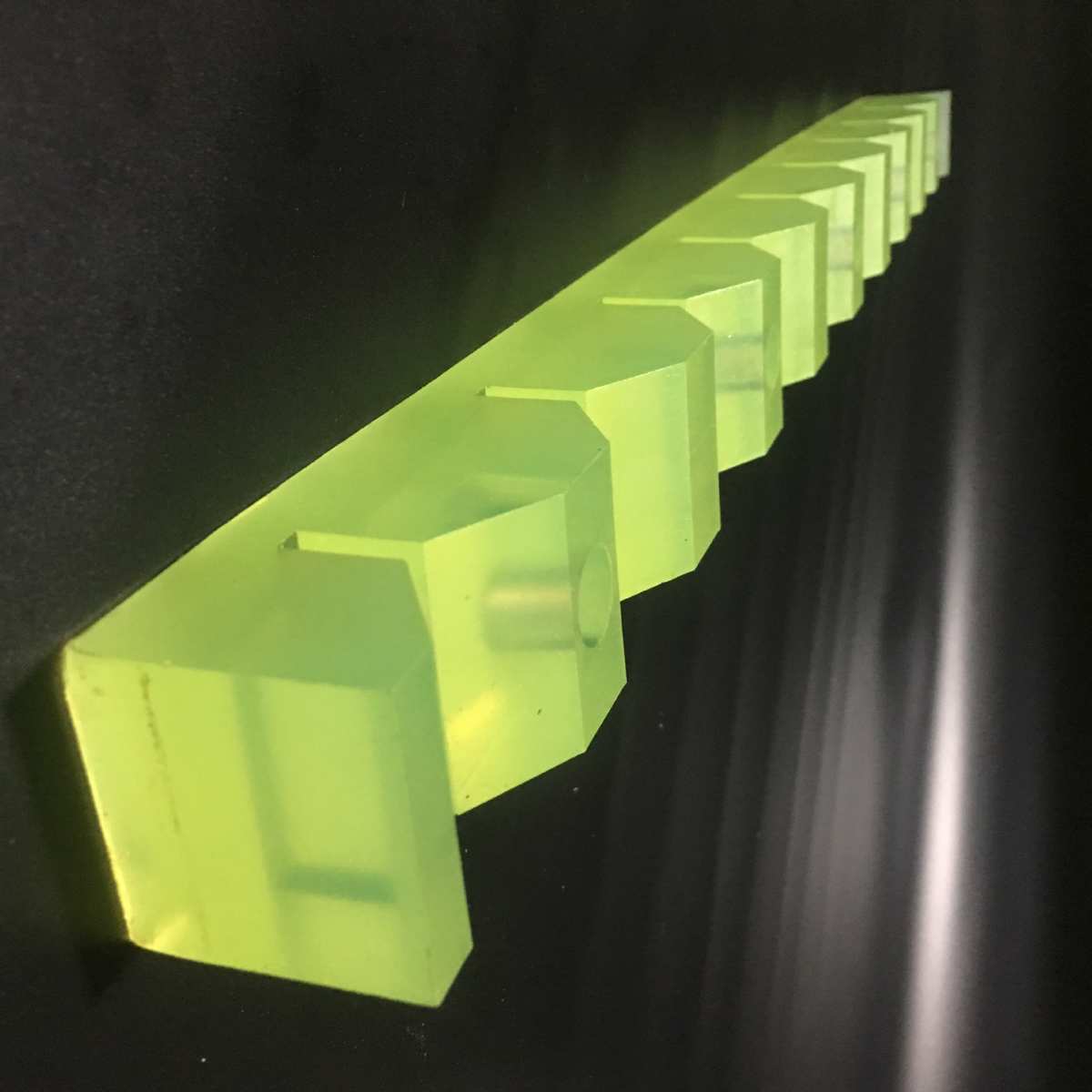架汽配周转制作胶块定位夹具聚氨酯用加工件耐磨