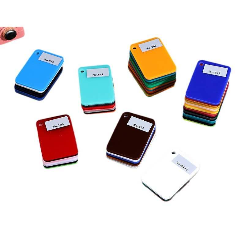 厂家直供彩色半透明亚克力板打印黑茶色多色有机玻璃激光加工雕刻