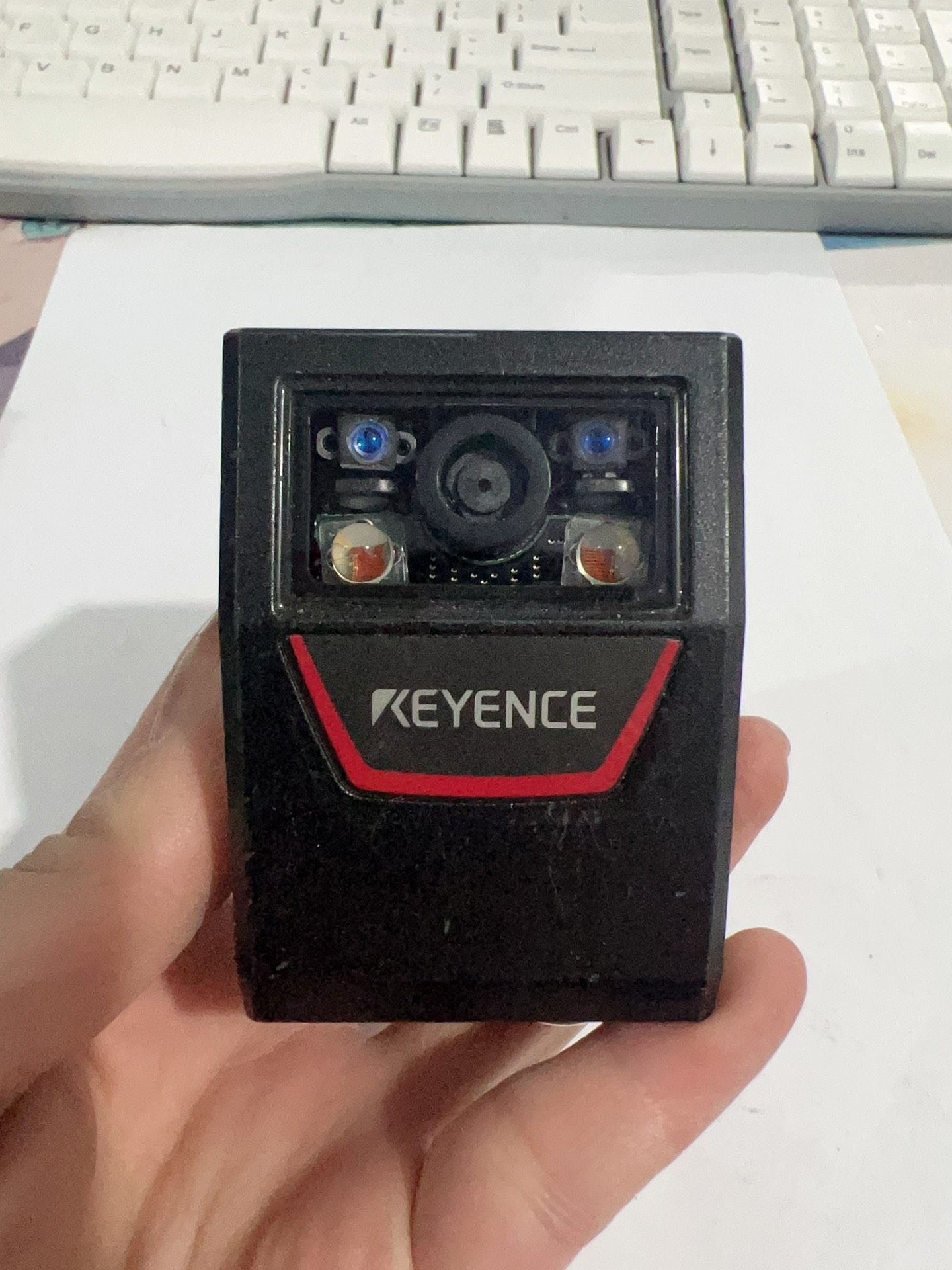 基恩士KEYENCE SR-750读码器，成色漂亮.功能完好