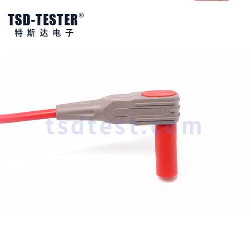 T0601双色注塑数字万用表灯4mm灯笼头表笔线/测试笔/表笔
