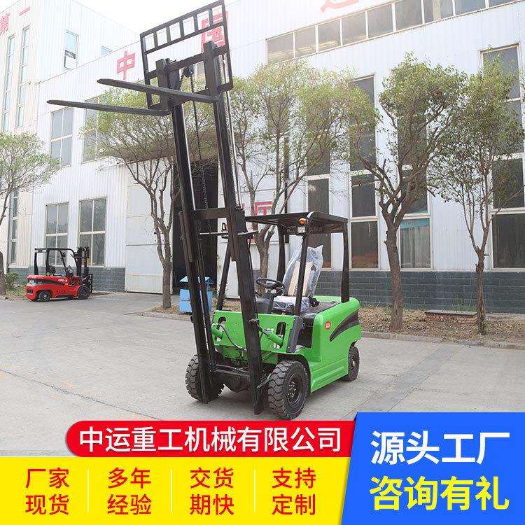 新能源电动叉车座驾式四轮小型搬运车冷库楼梯物流堆高车