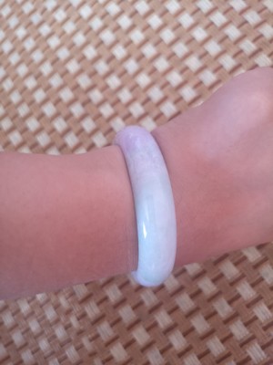 豪8印象S80冰种翡翠手镯怎么样极度喜欢感受反馈