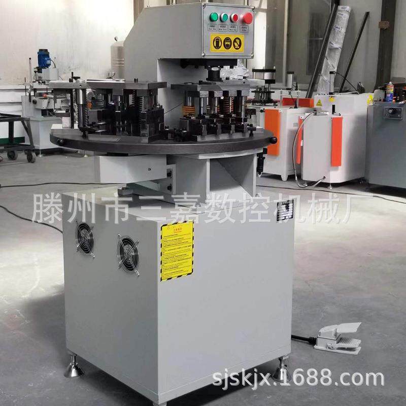 LYA6-50铝型材压力机/转盘式六工位液压冲床/断桥铝合金门窗设备