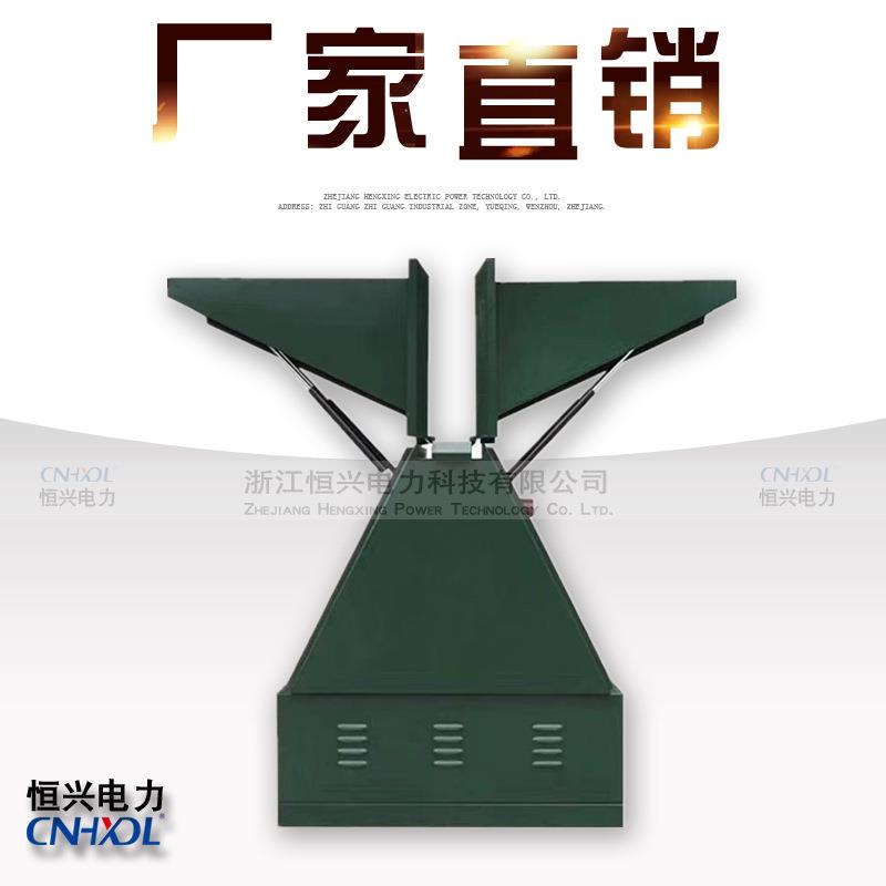 高压电器设备欧式电缆分接箱双向开门对接箱螺栓固定连接式电缆头