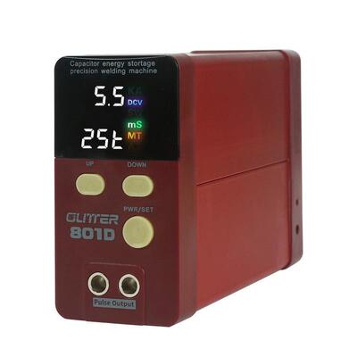 GLITTER 801D 储能式点焊机18650铁锂电池家用DIY手持式电焊笔