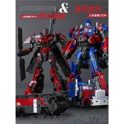 新款人震荡变形玩具波百微TW-1028擎天属涂装合金刚柱金机器童儿